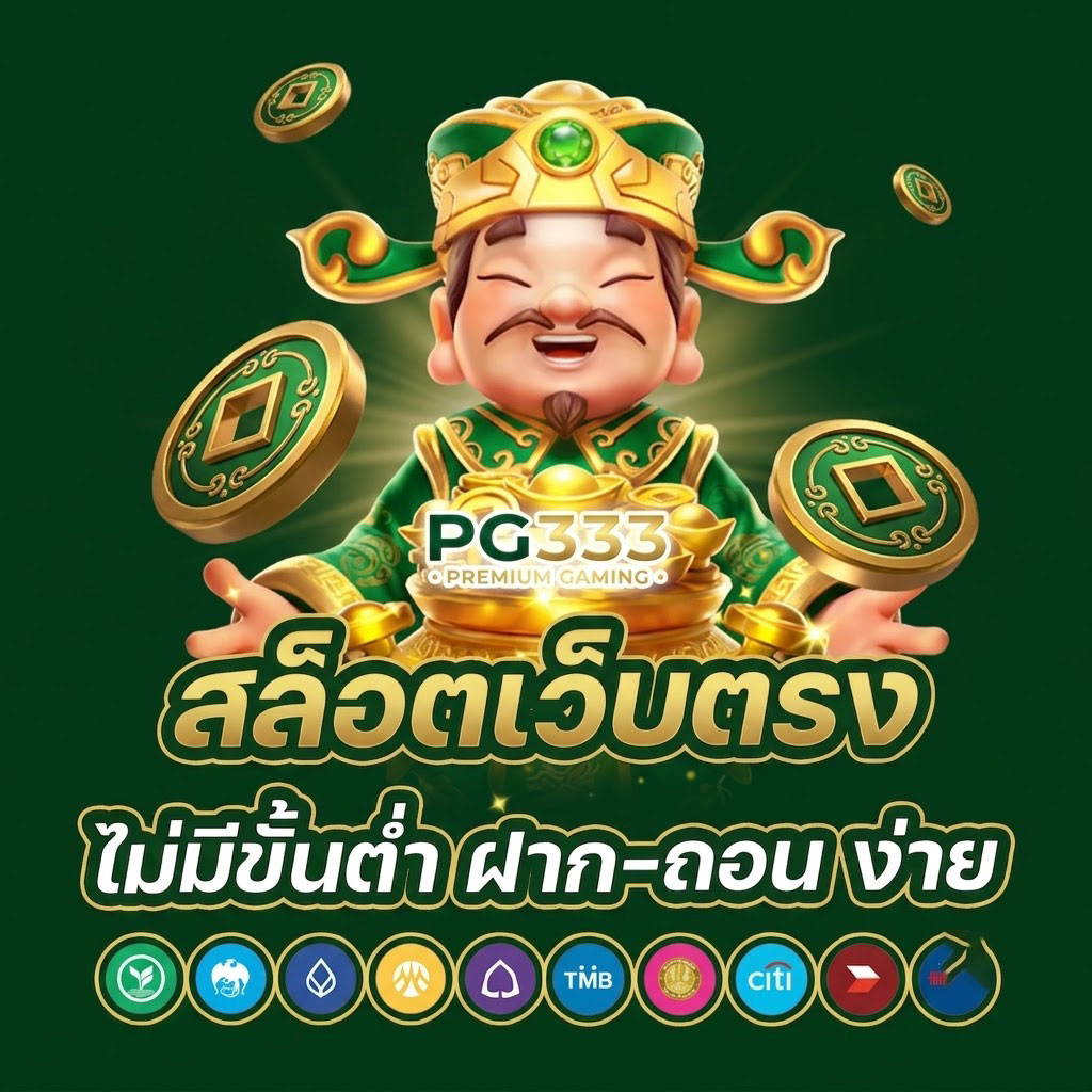 โปรโมชั่น PG333 สำหรับสมาชิกใหม่ รับสิทธิพิเศษและข้อเสนอสุดคุ้มตลอด 24 ชั่วโมง